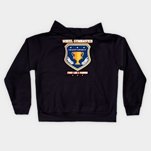 Wheel gymnastics Kids Hoodie